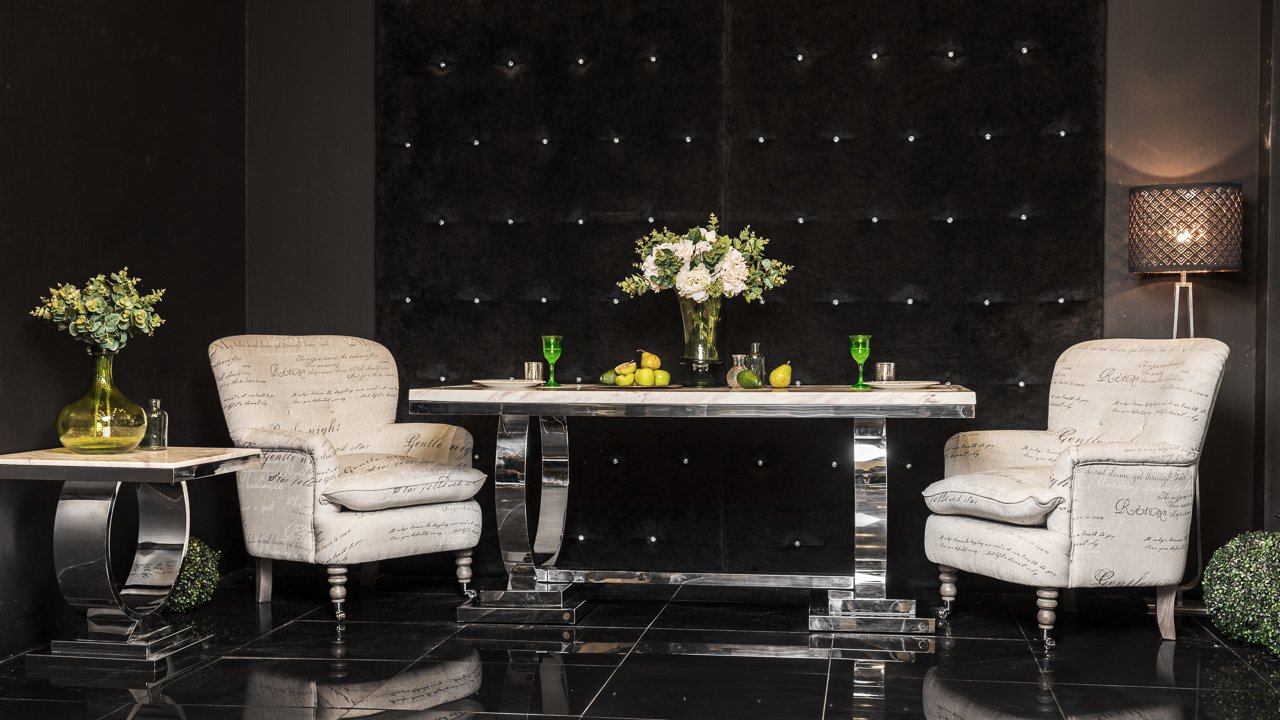 Приставной столик белый на стальном основании 60 см Donna ДОМАШНЯЯ ОБСТАНОВКА SKY 045155 Белый Santreyd - Вид №4