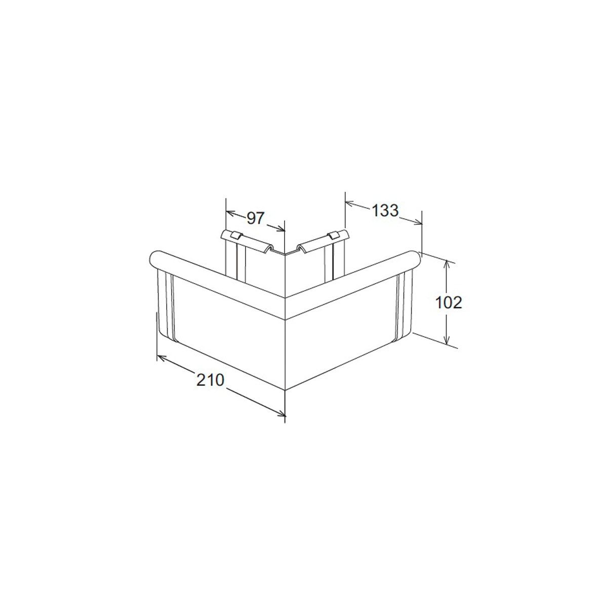Внешний угловой желоб 100×110 First Corporation First Plast ARCH-00126088 - Вид №2