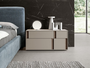 Меламиновая тумбочка с ящиками