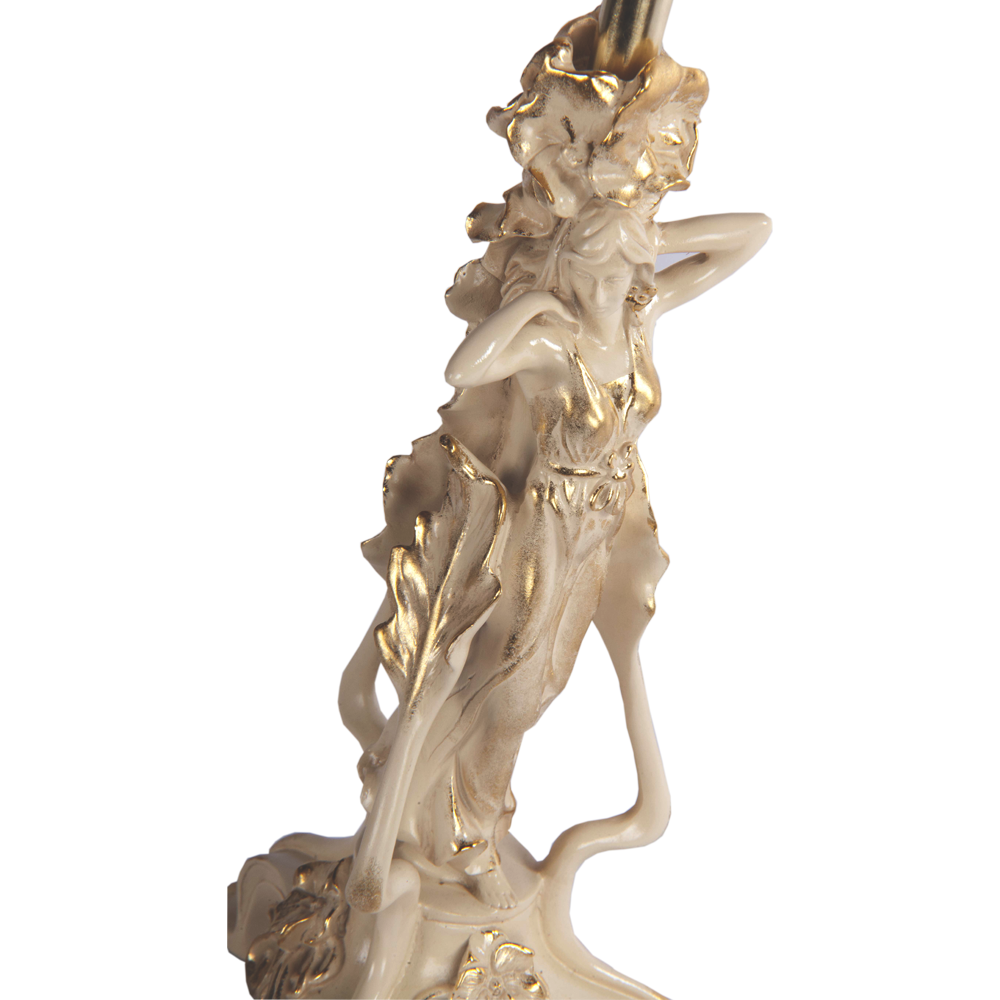 32064,34003 Настольная лампа Флора Айвори Мадлен Поталь BOGACHO 4627138210680, 4627138150955 - Вид №9