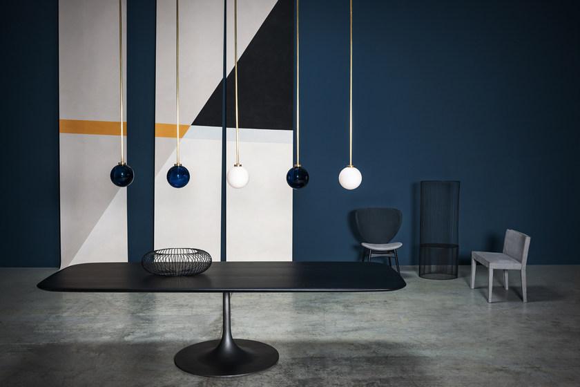 BAXTER Прямоугольный стол из массива дерева sun-id-1414161 - Вид №1