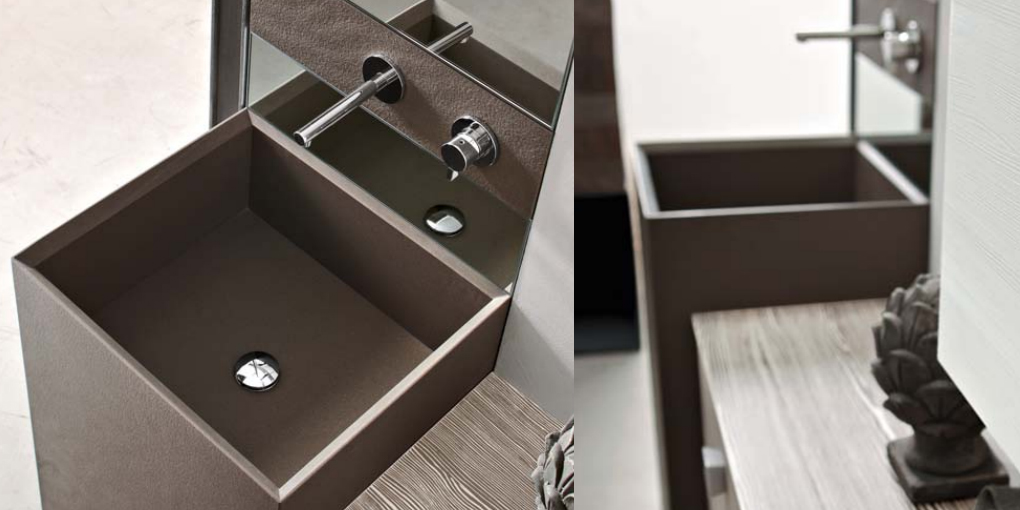 Комплект мебели для ванной Sky 127 Arbi Sky Larice Collection SKY127 - Вид №1