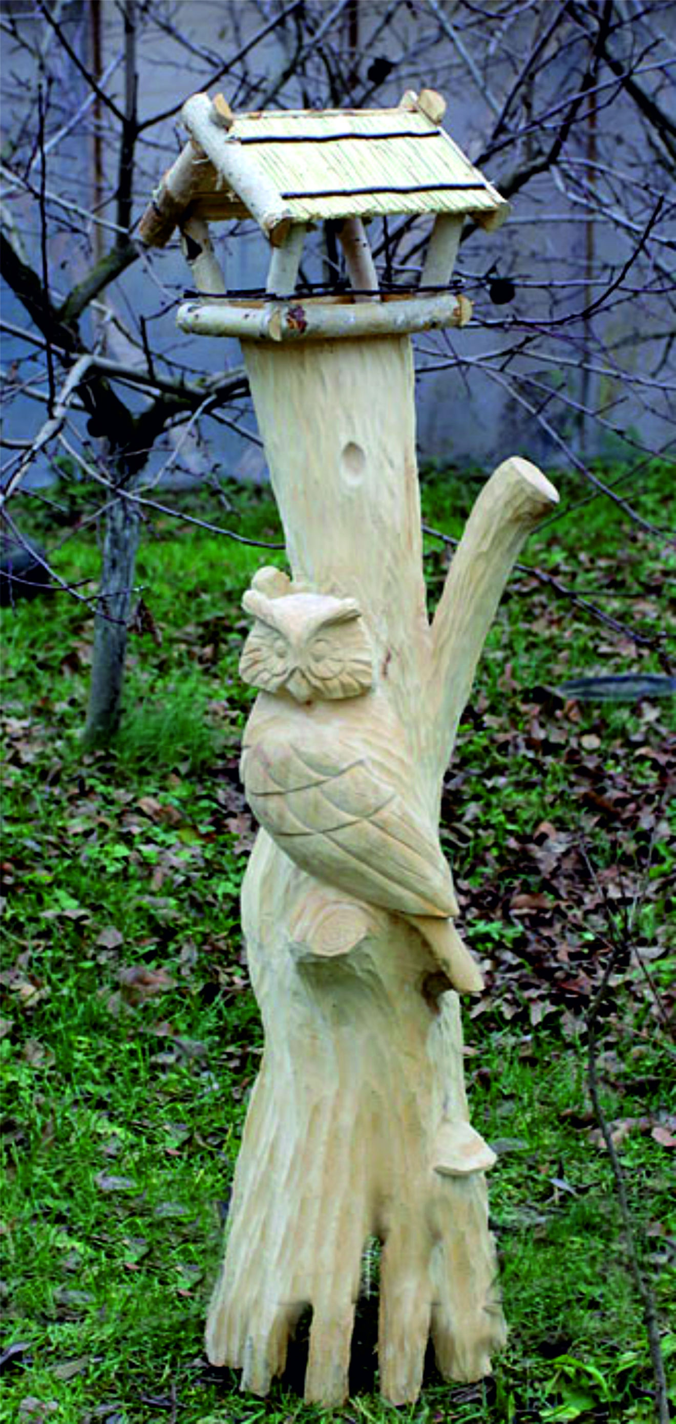 FL101-SD.KP ФИЛИН, кормушка для птиц (дерево) LAB.Space  - Вид №1