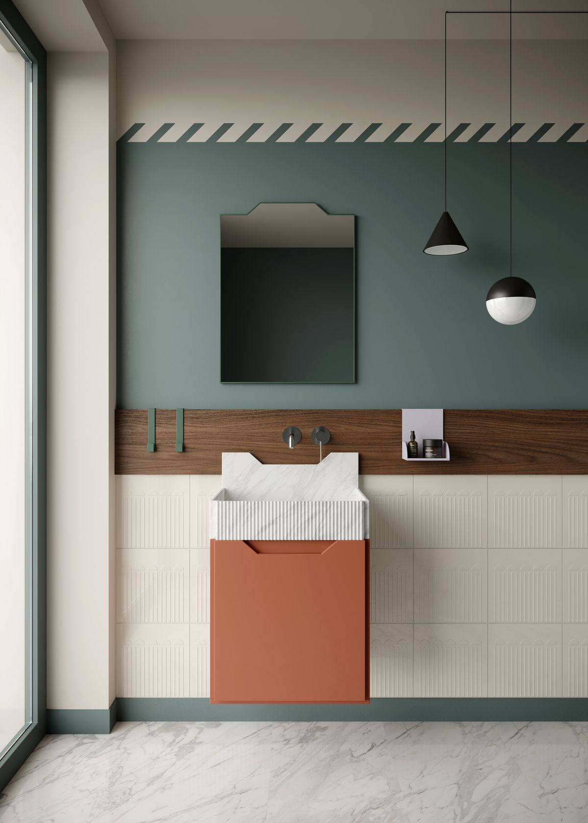 Мыльница / держатель для полотенец Ex.T Frieze ARCH-00141623 - Вид №4