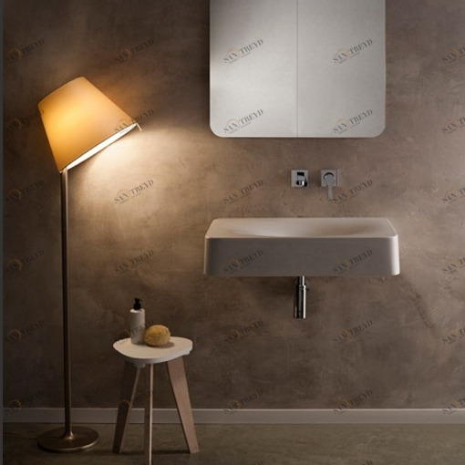 6002 Подвесная раковина настенная овальная Scarabeo Ceramiche  белая 