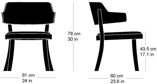 horgenglarus Стул из массива дерева со встроенной подушкой Seley sun-id-1399158 - Вид №17