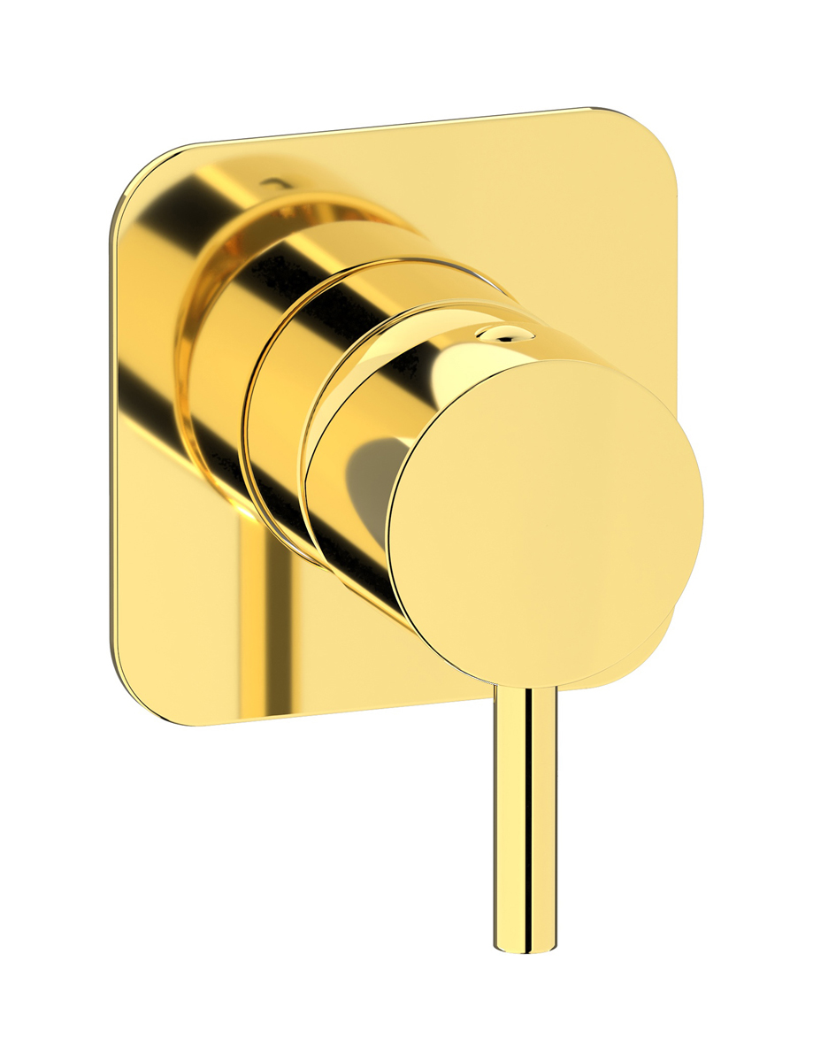 Внешние части встроенного смесителя на 1 потребителя WE ARE IB mt300oo Gold MilanoTorino 