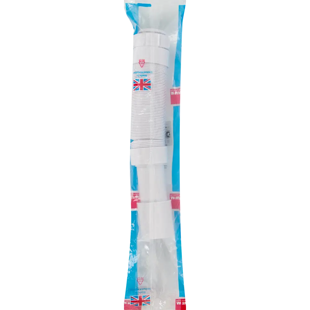 Гофрированная раздвижная труба McALPINE 40/50мм 500 мм для канализации 82422807 STLM-0808930 - Вид №2