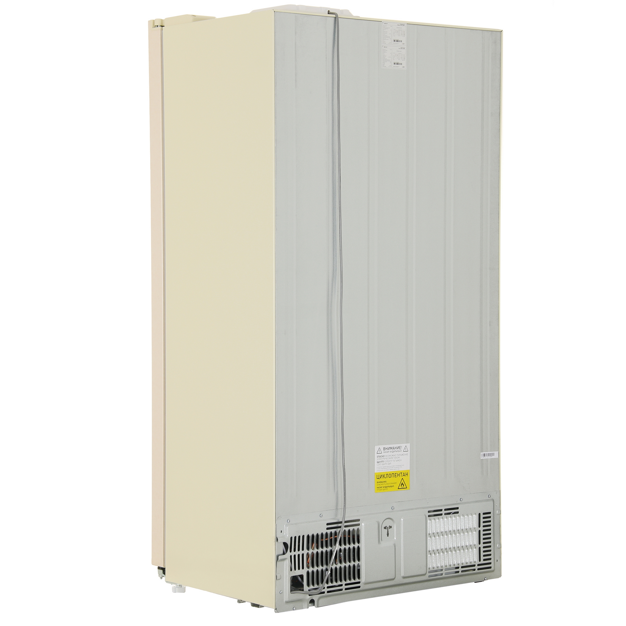 5405576 Холодильник Side by Side   DEXP SBS4-53AMG бежевый STDN-0142781 - Вид №4