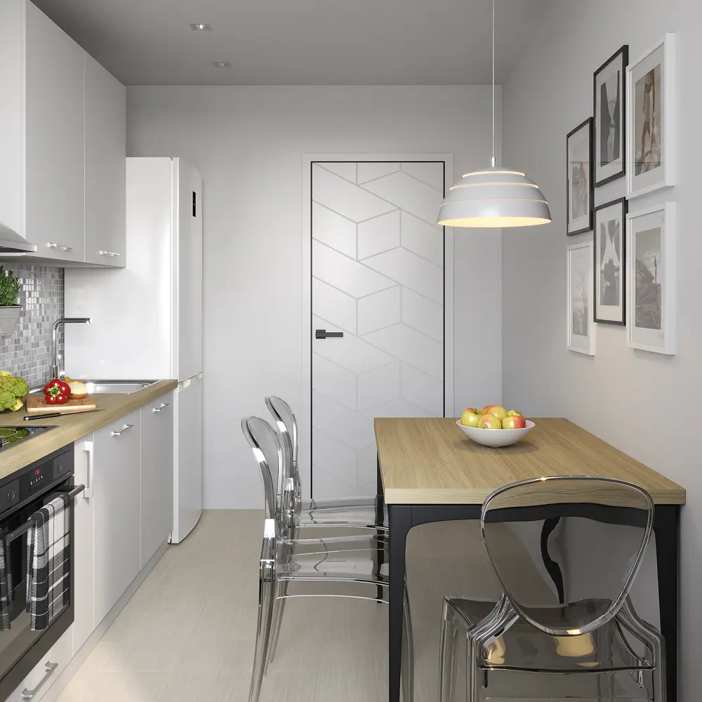 Столешница KONSENSA Ирбит 60x120x3.8 см ДСП цвет коричневый 89452025 STLM-2129757 ДСП Прямой угол - Вид №3