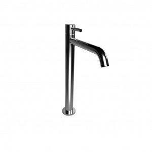 68532 / PR Смеситель для раковины высокий со сливом clic-clac. Bongio On