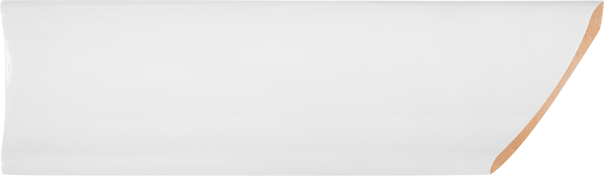 11668436 Уголок ческий прямой 250х35 мм цвет белый Универсальная STLM-0001371 КЕРАМИ  - Вид №1