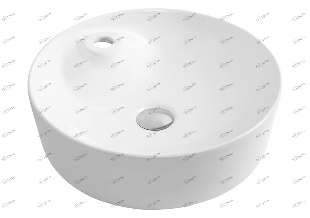 MOON2 Накладная раковина на столешницу  круглая Aquanet 