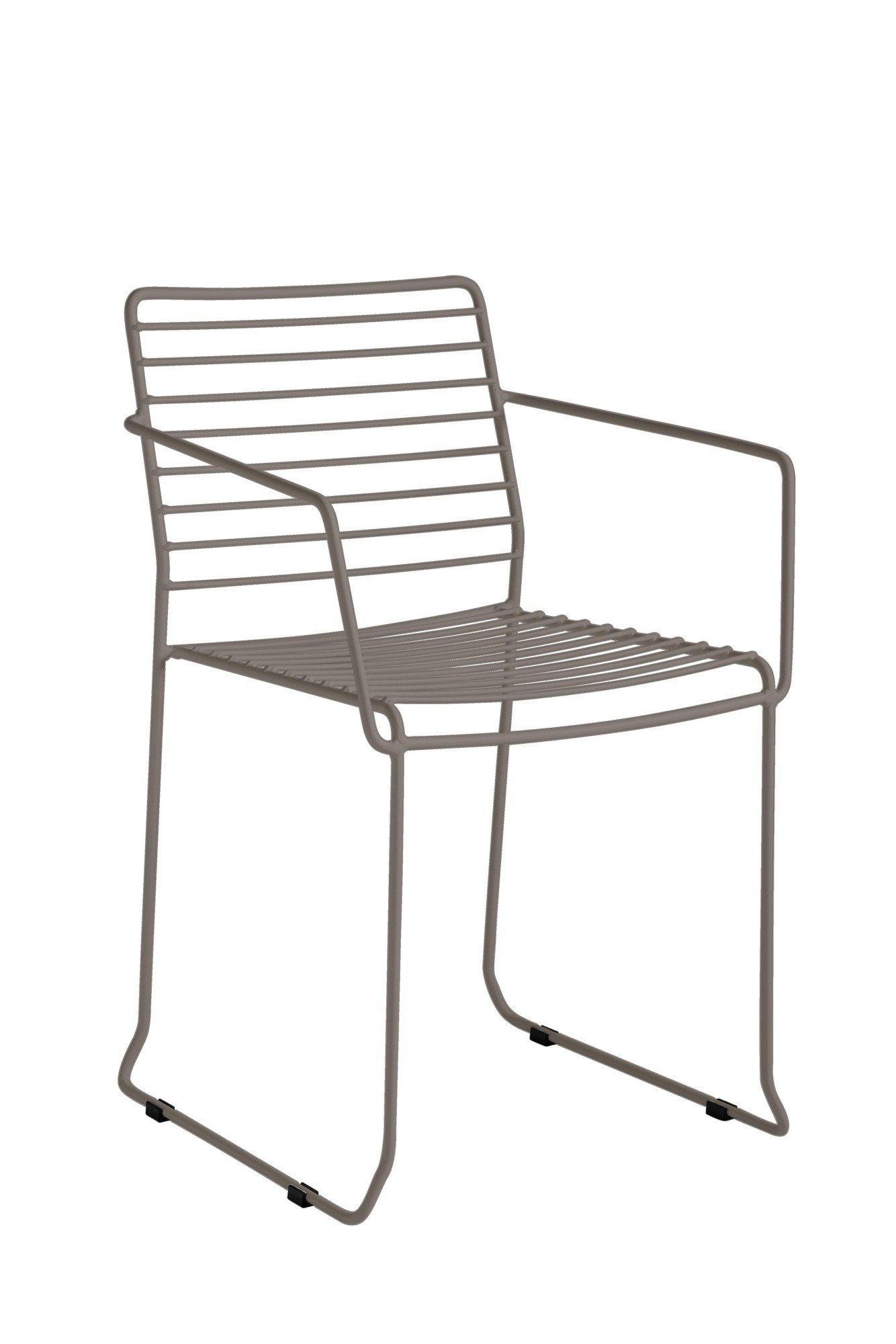 Стул для сада из оцинкованной стали с подлокотниками iSimar ARCH-00127946 - Вид №11