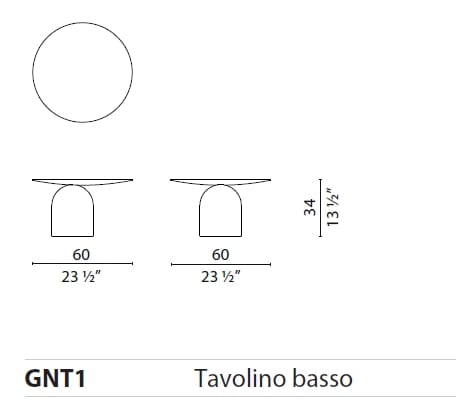 Низкий журнальный столик CAPPELLINI GIUNTO ARCH-00101306 - Вид №2