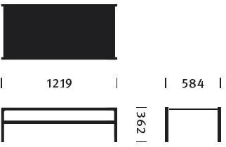 Herman Miller Прямоугольный деревянный журнальный столик Brabo sun-id-1350423 - Вид №3