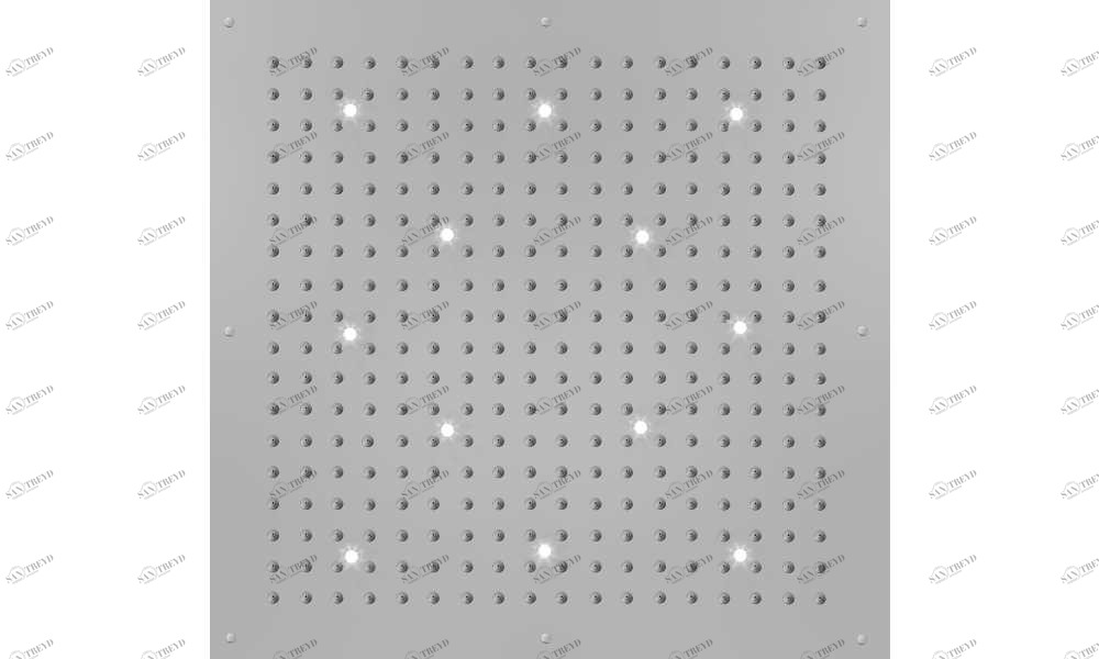 WI0383 Потолочный & настенный душ Dream - XL - LED LIGHTS BOSSINI 