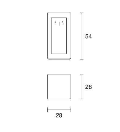 Яркий бетонный столбик SIT Outline ARCH-00024540 - Вид №4