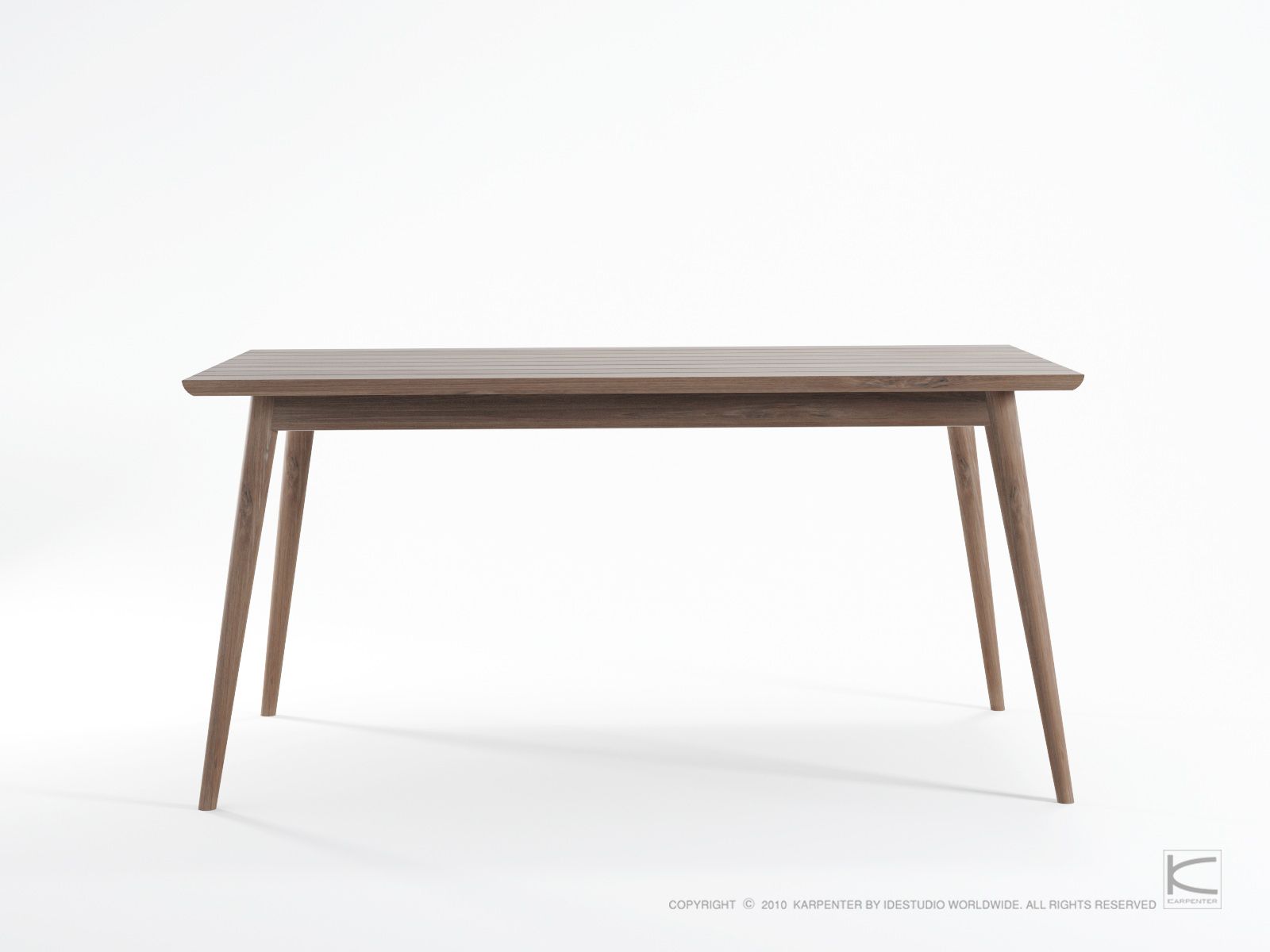 Садовый стол из тикового дерева KARPENTER Vintage Outdoor ARCH-00069716 - Вид №1