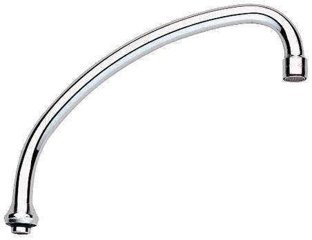 Излив для смесителей для кухни вертикального монтажа 1/2 дюйма GROHE, хром (13077000) Spare Parts