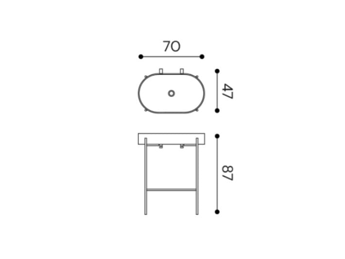 Консольный умывальник Livingtec® Ex.T стенд ARCH-00036685 - Вид №11
