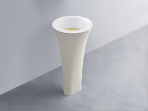AMLA45-BL+AMPILT-CN+AMCOLT-TL Раковина Amedeo Tondo отдельностоящая cielo Enjoy + Amedeo