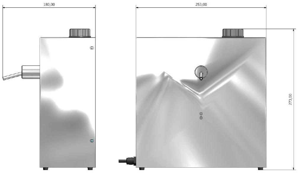Ama Luxury Shower Автоматический дозатор дезинфицирующего геля  Doms2020  - Вид №4