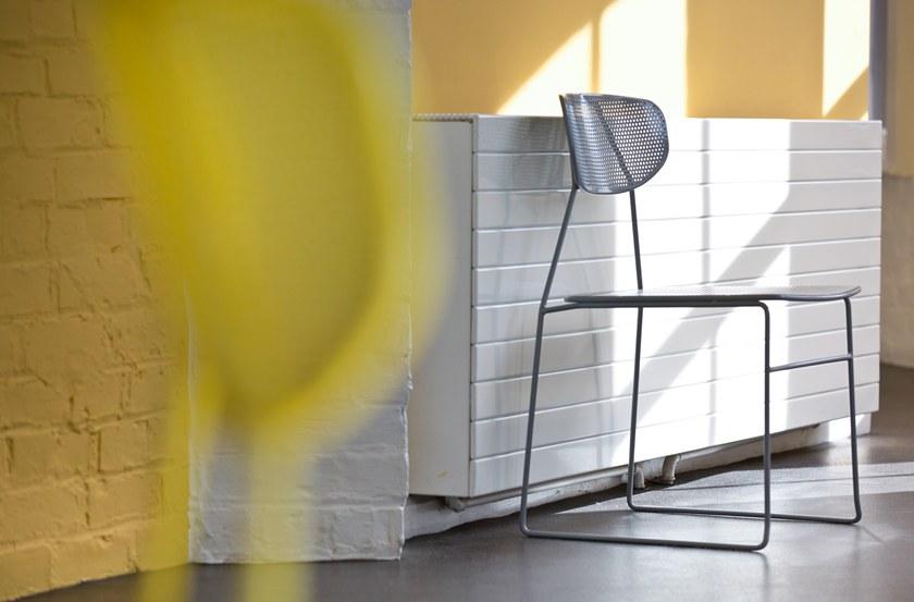 Deadgood Стул стальной штабелируемый с открытой спинкой Naked N1 - Вид №5