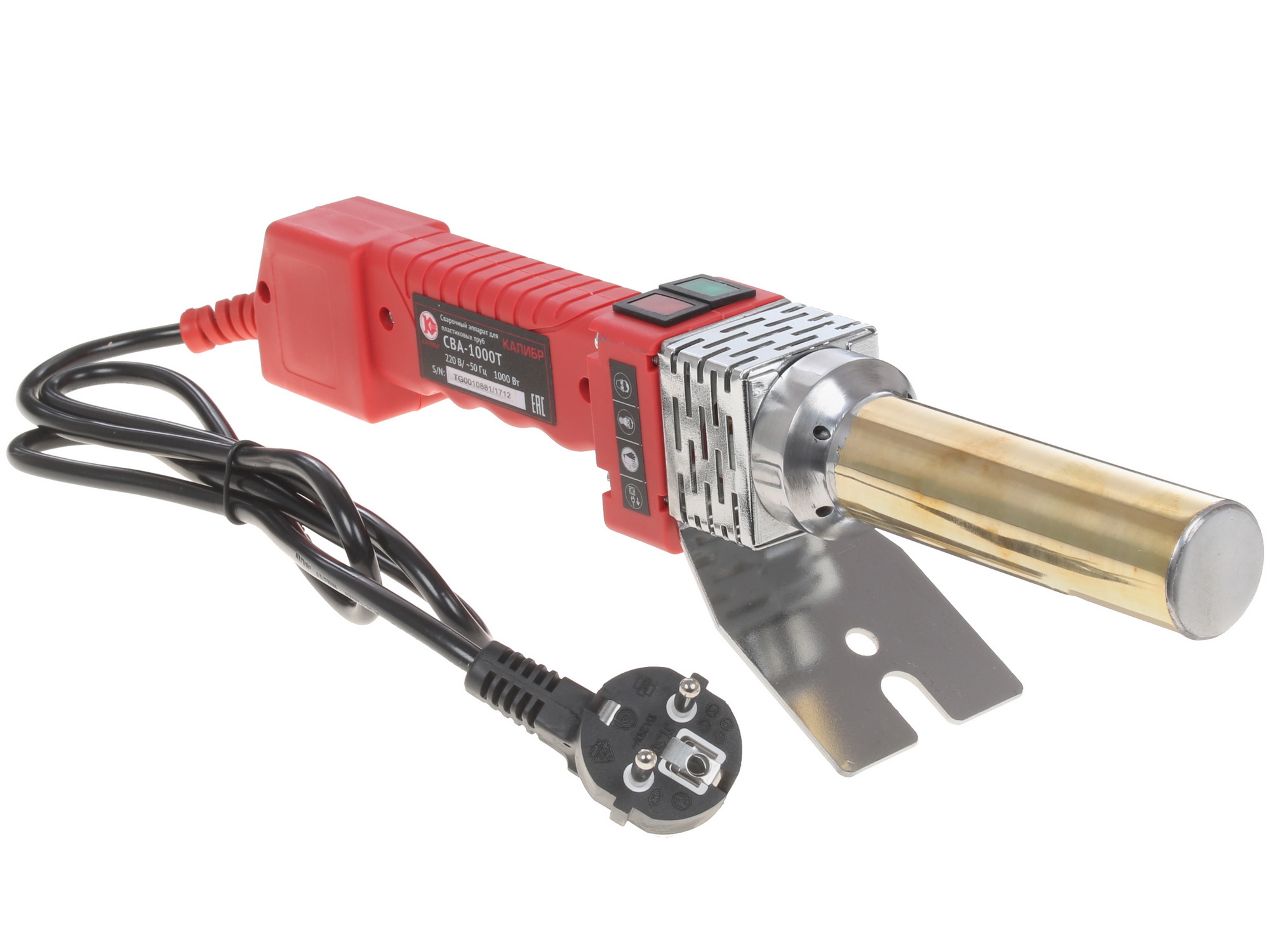 Сварочный аппарат для полипропиленовых труб Калибр СВА-1000Т 1248598 STDN-0021932 - Вид №4