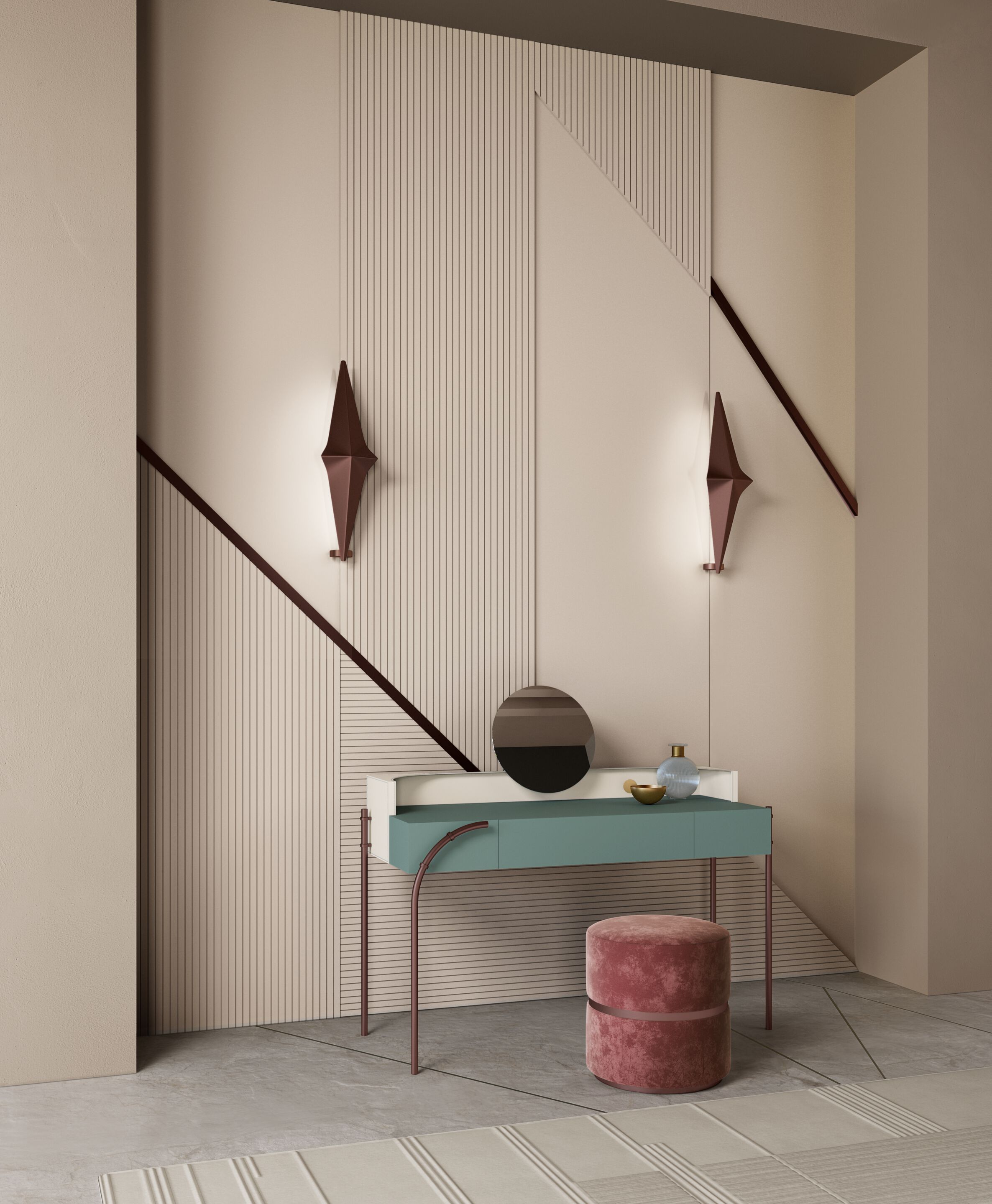 Деревянный туалетный столик Bizzotto Italia Нара ARCH-00115890 - Вид №2