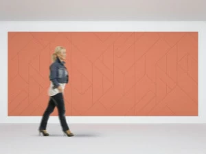 IMPACT ACOUSTIC® Настенная акустическая панель из переработанного пластика  732.12/24.18.000.00