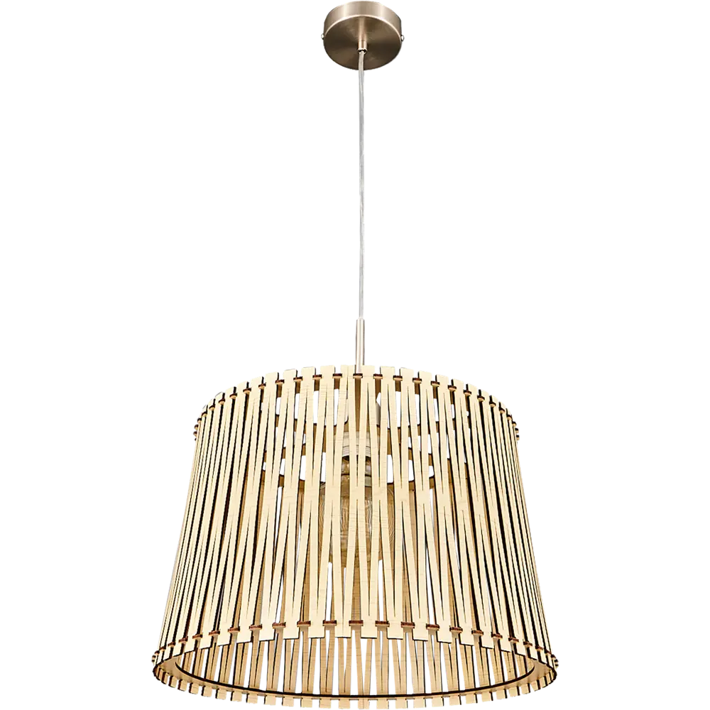 Светильник подвесной Sendero 1 лампа 4 м² цвет клён Eglo STLM-2005035 - Вид №2