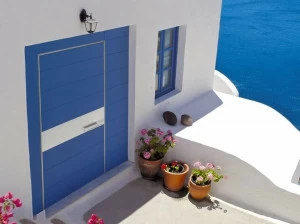 OIKOS VENEZIA Распашная бронированная входная дверь из керамогранита Synua