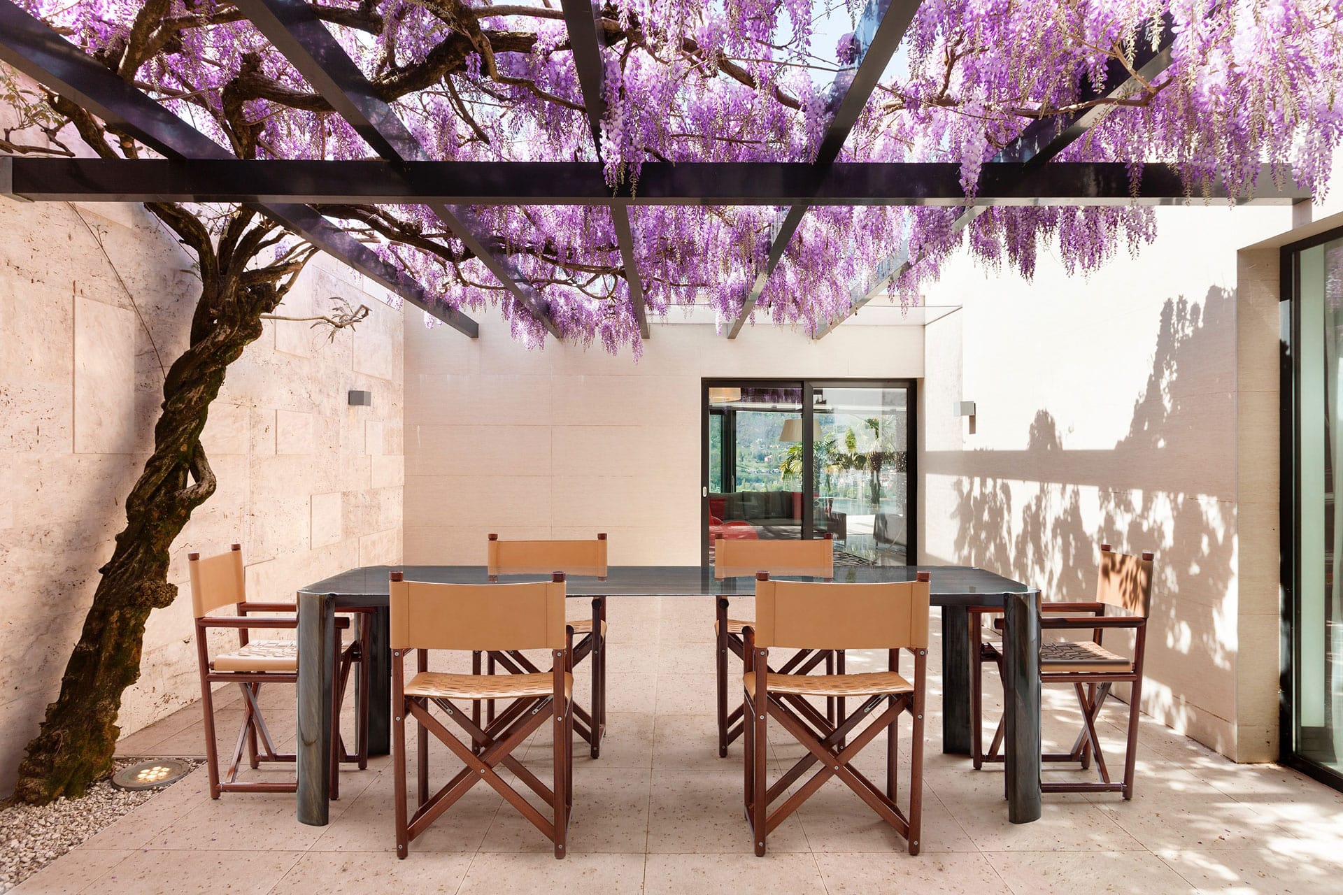 Кресло директора из красного дерева с подлокотниками Exteta Razzi ARCH-00090816 - Вид №6