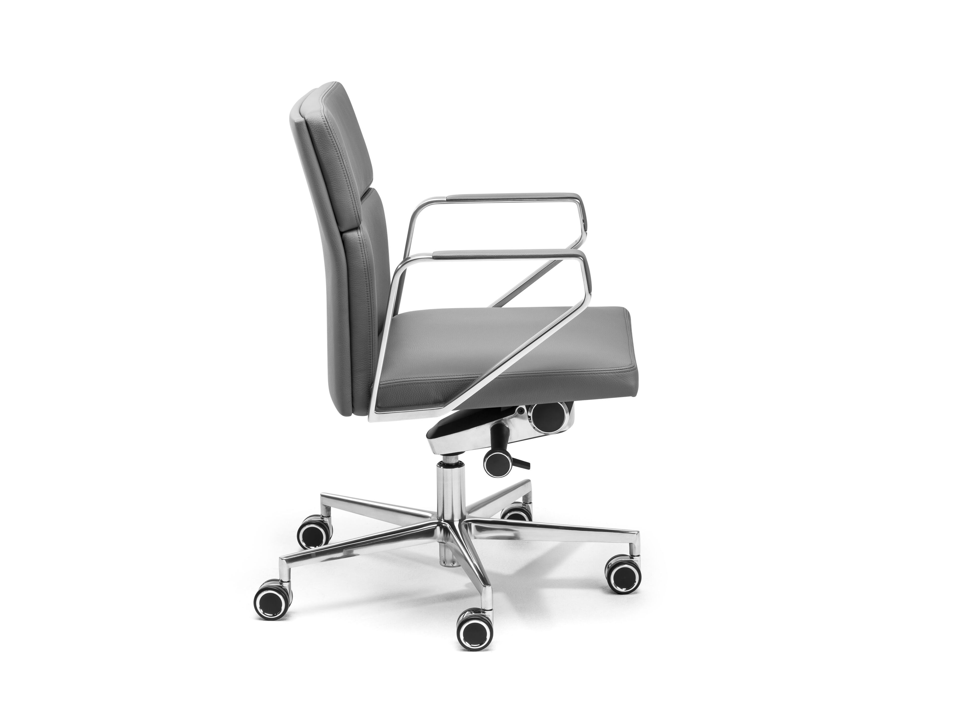 5-спицевое кожаное офисное кресло Spiegels .pilot ARCH-00020302 - Вид №1