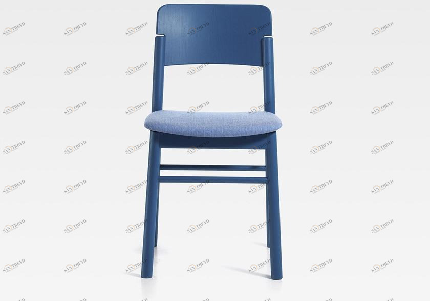 SIPA Деревянный стул со встроенной подушкой Pop sun-id-1380602