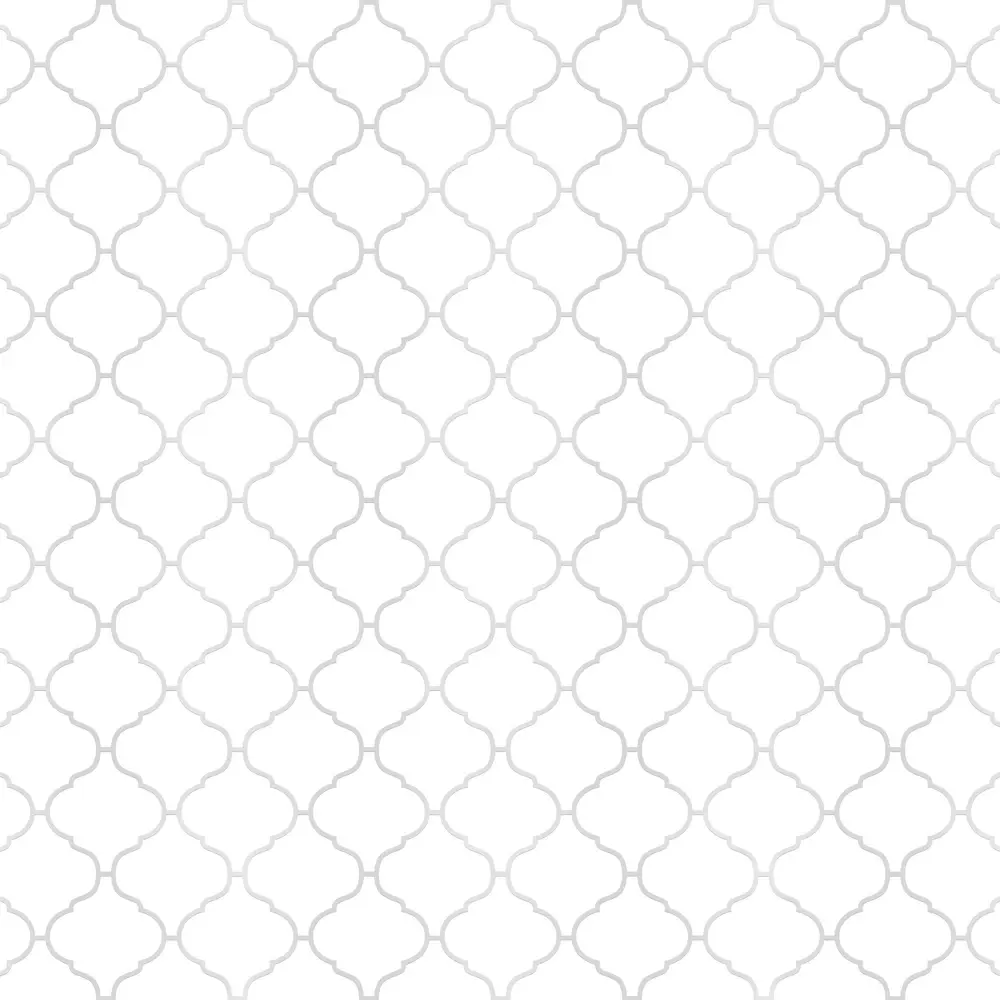 Стеновая панель Arabesque White 300x60 см ALUMOART 84548124 STLM-0051799