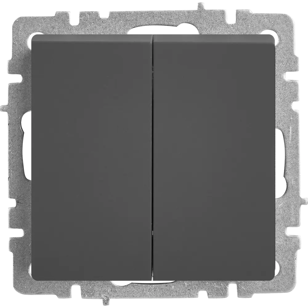 Выключатель IEK Brite с индикатором, графитовый матовый 87761726 STLM-1105319 - Вид №1