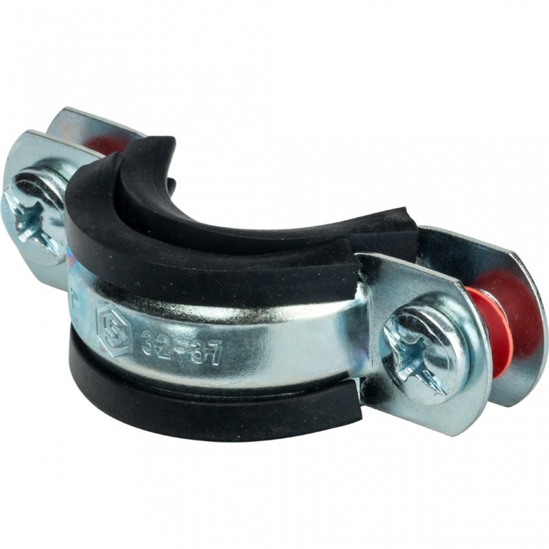 Хомут для труб с гайкой 1"( ⌀32-37) STOUT SAC0020000001 - Вид №1