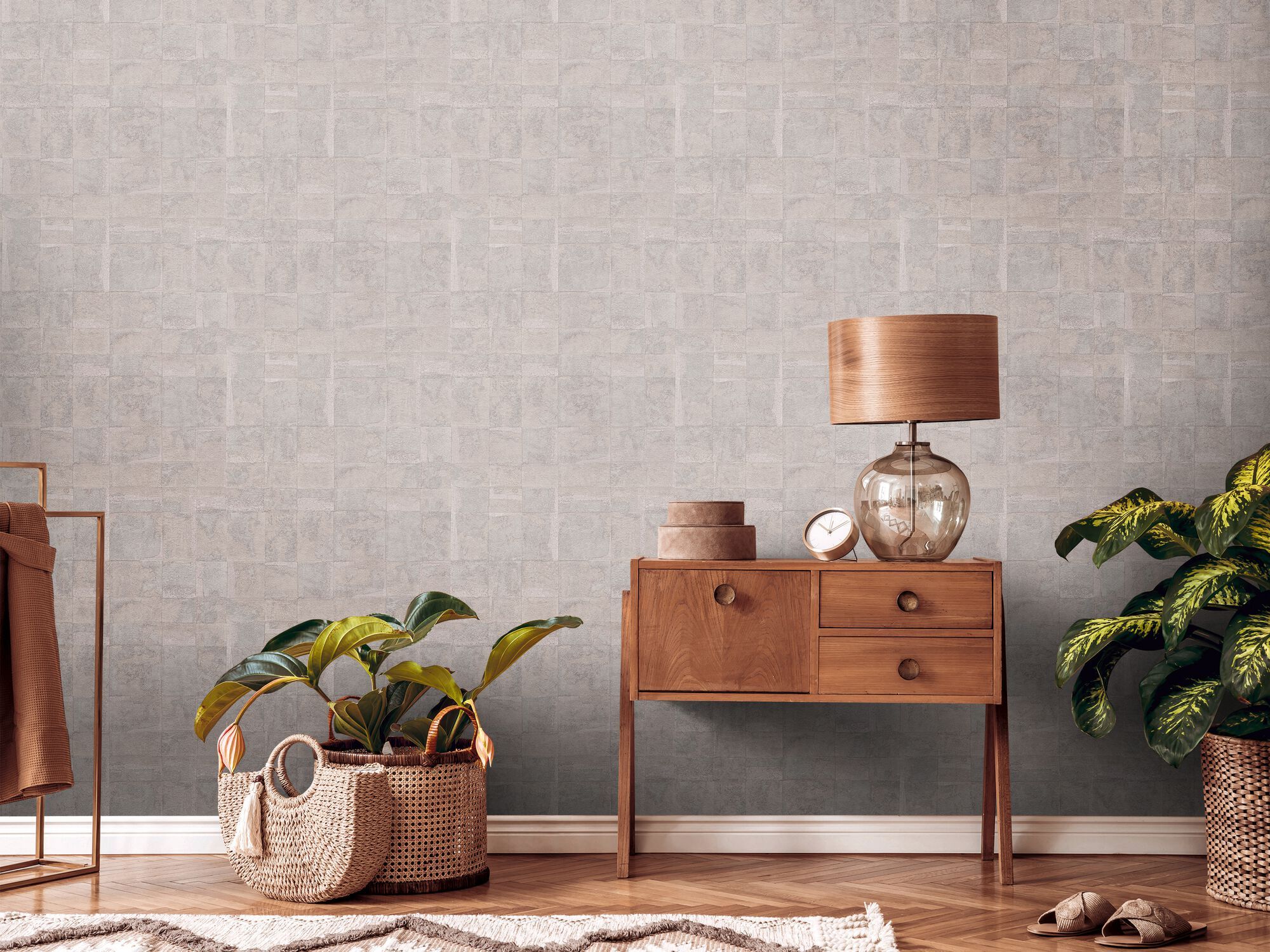 Огнестойкие обои с эффектом ткани Architects Paper Stories of Life ARCH-00116199 - Вид №5