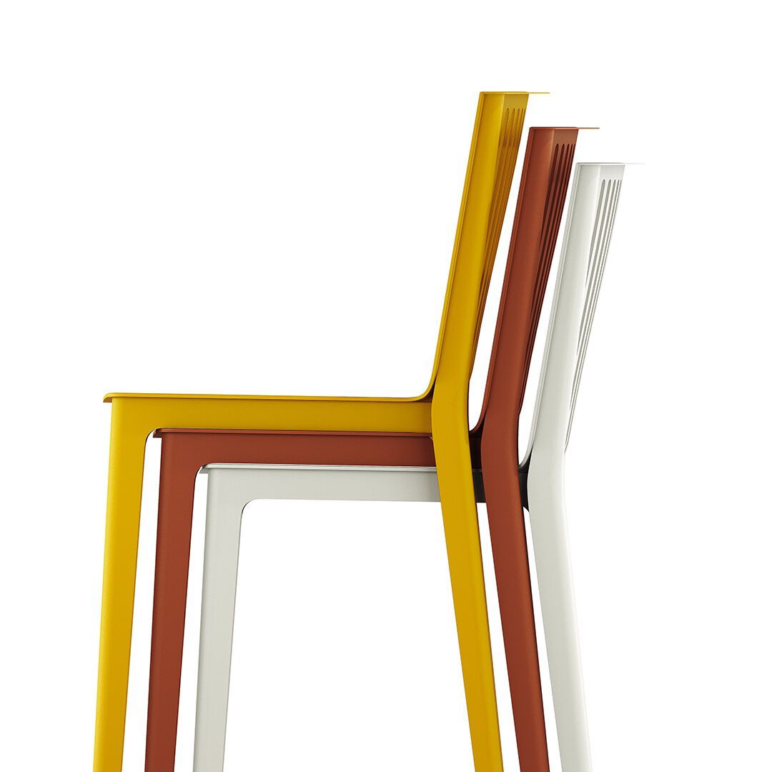 Стальной стул с порошковым покрытием BABEL D ARCH-00101869 - Вид №4