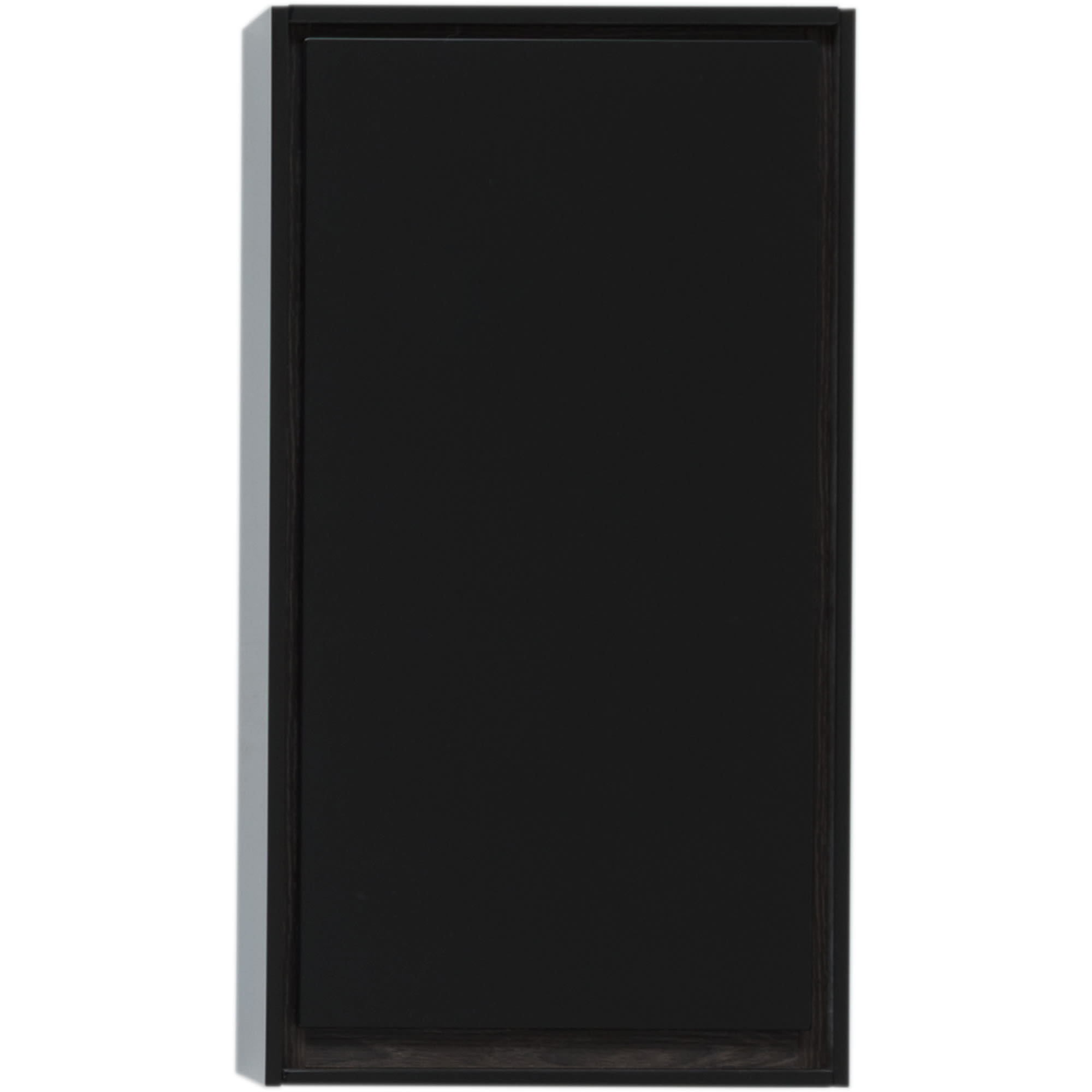 81975423 Шкаф подвесной «» 35 см, цвет чёрный глянец Мокка Santreyd 