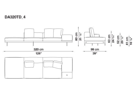 Кожаный диван B&B Italia док ARCH-00130675 - Вид №82