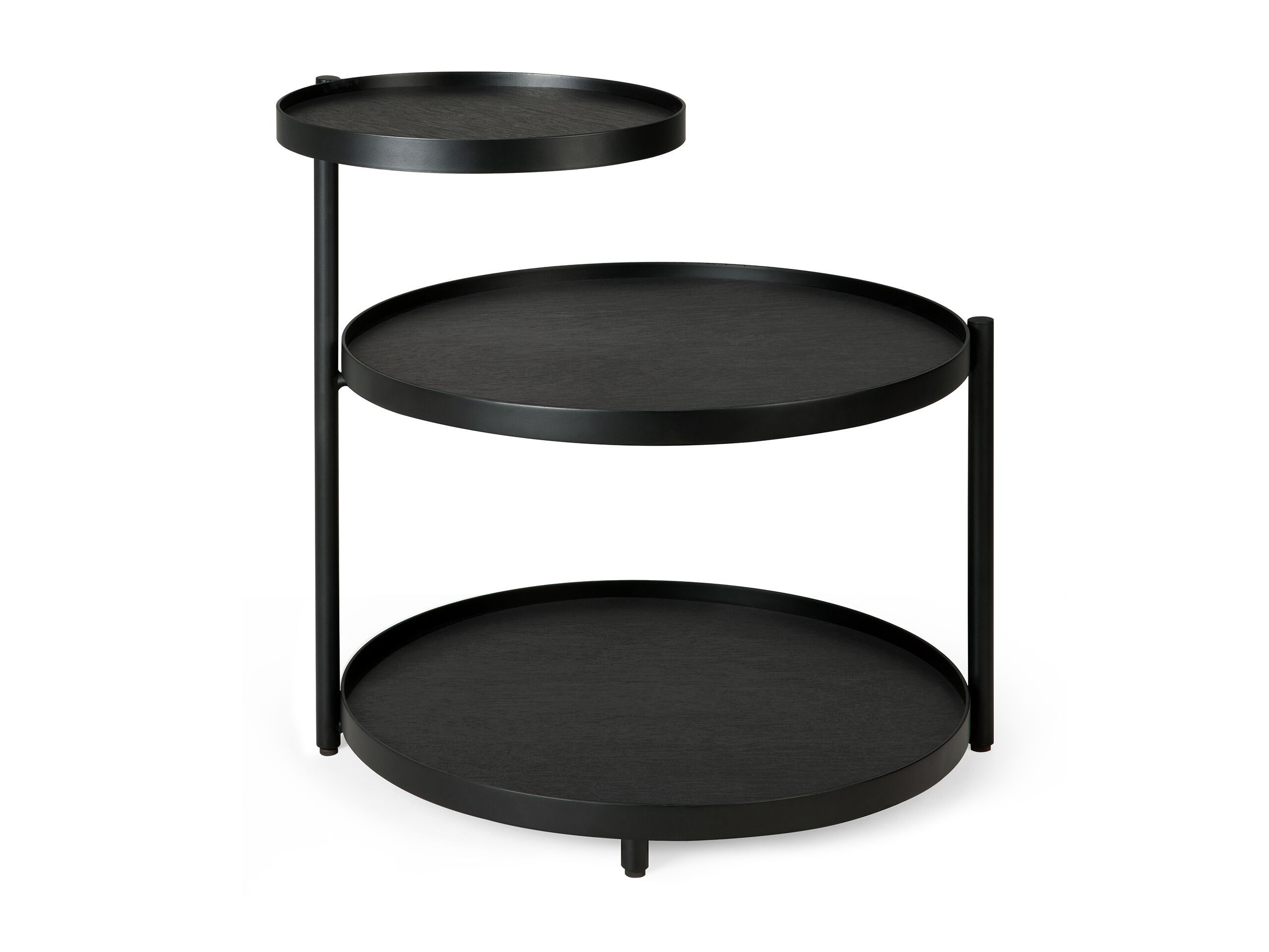 Окрашенный металлический круглый журнальный столик Ethnicraft SWIVEL TRAY ARCH-00066825 - Вид №1