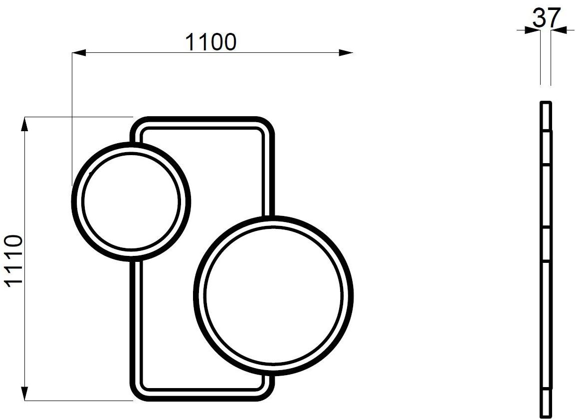 Cider Edition Зеркало из ясеня в настенной раме sun-id-1447125 - Вид №4
