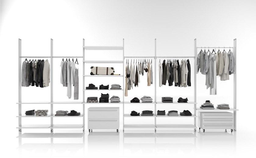 De Rosso Шкаф на заказ с hpl и алюминиевыми раздвижными дверями Aliante system sun-id-1499520 - Вид №24