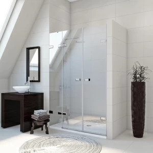 Душевые двери в нишу 130x200 GK-863A стекло прозрачное 6 мм GUTEWETTER TREND DOOR