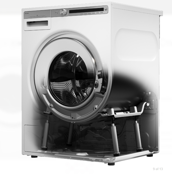 5474011 Стиральная машина Asko W4096R.W/3 белый STDN-0094101 - Вид №4