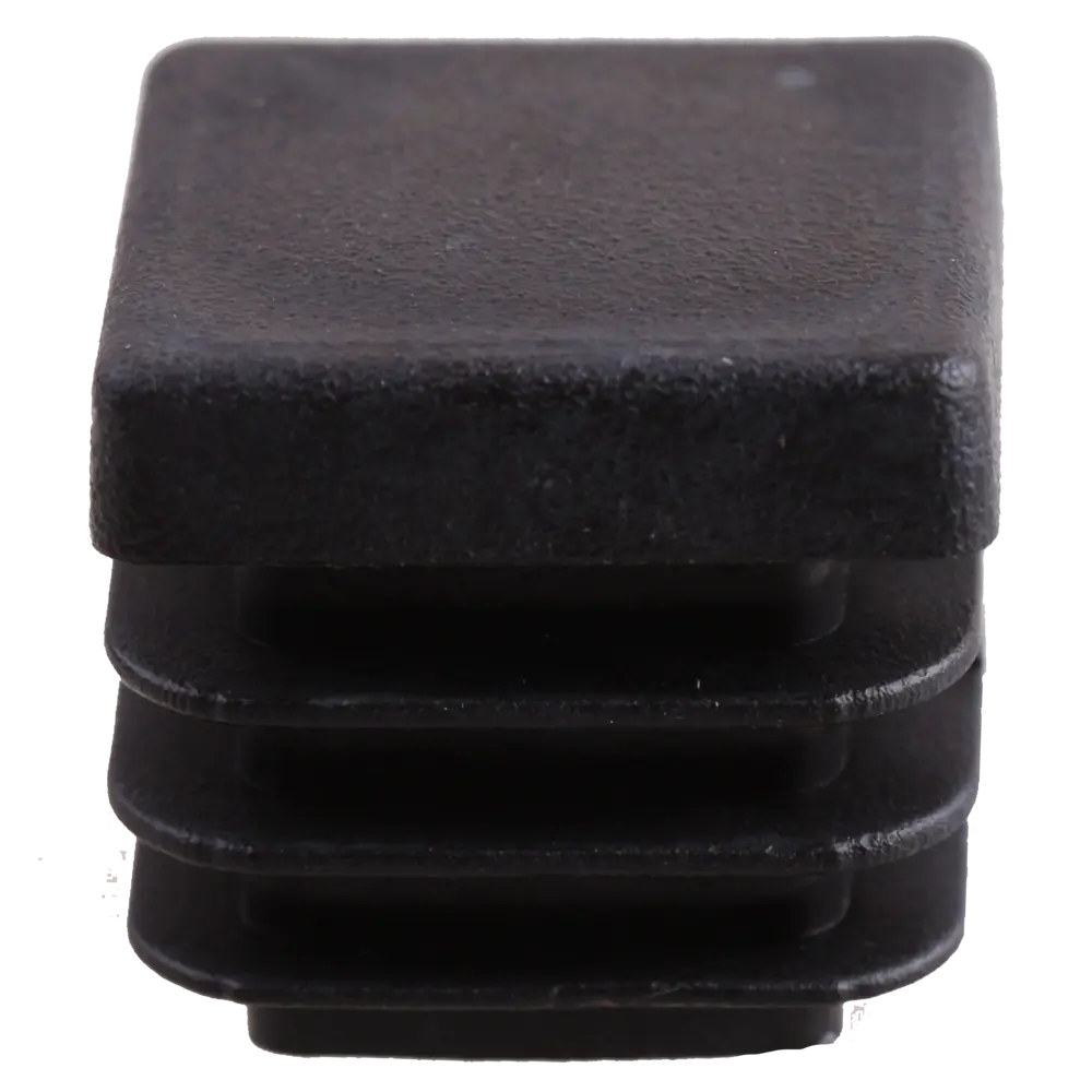 Заглушка квадратная для трубы Лофт пластик 20x20 мм черная Santreyd STLM-2176842