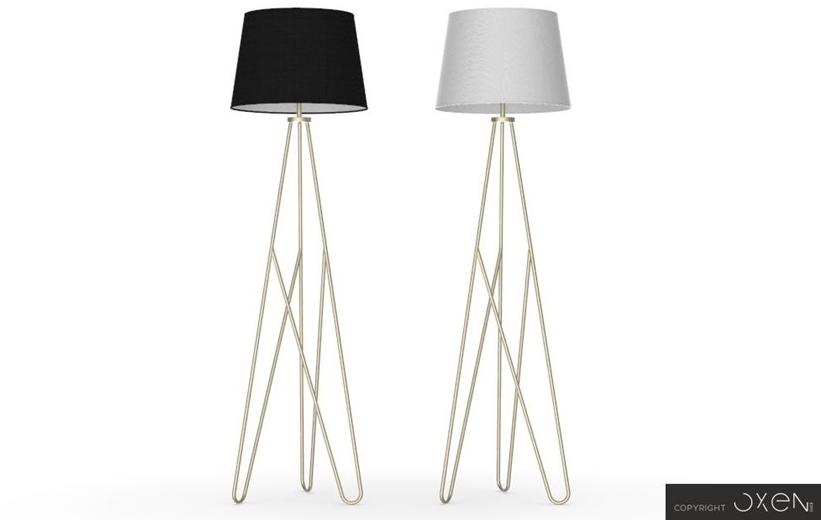 NEXO LUCE Светодиодный торшер из стали Oxen floor lamp 7110e0 - Вид №3